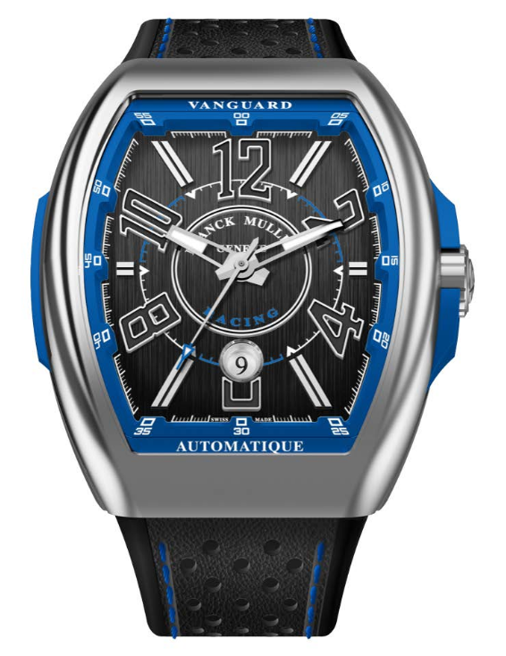 Best FRANCK MULLER Vanguard Racing V 45 SC DT RCG (BL) AC Replica Watch